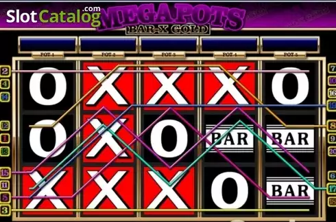 Скрин5. Mega Pots Bar-X Gold слот