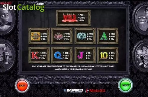 Скрин2. Monster Cash слот