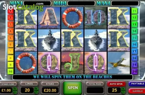 Скрин3. Battle of the Atlantic слот