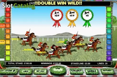Скрин5. Day at the Races слот
