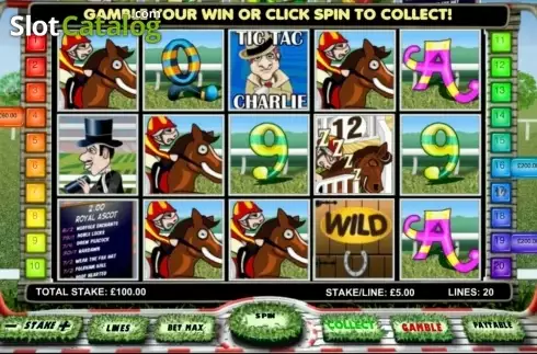 Скрин7. Day at the Races слот