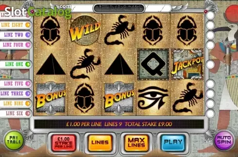 Скрин3. Sands of Fortune слот