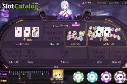 Скрин7. Baccarat KX слот