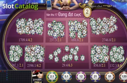 Скрин5. Baccarat V8 слот