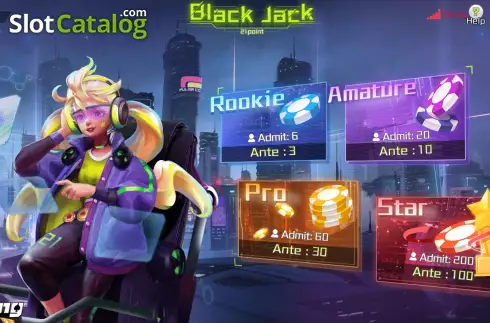 Скрин2. Black Jack KX слот