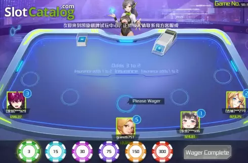 Скрин2. Black Jack KX 21 слот