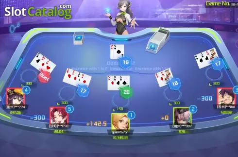 Скрин5. Black Jack KX 21 слот