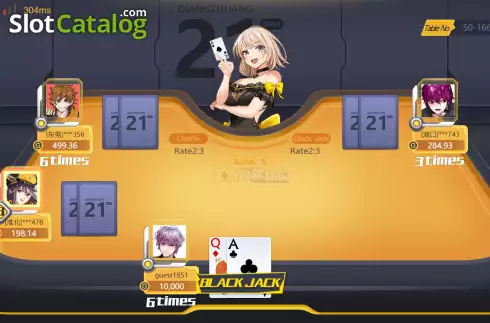 Скрин4. Claim Black Jack 21 слот