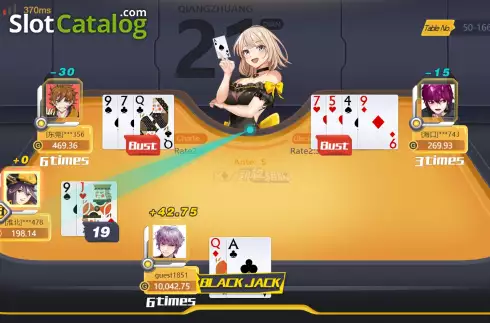 Скрин5. Claim Black Jack 21 слот