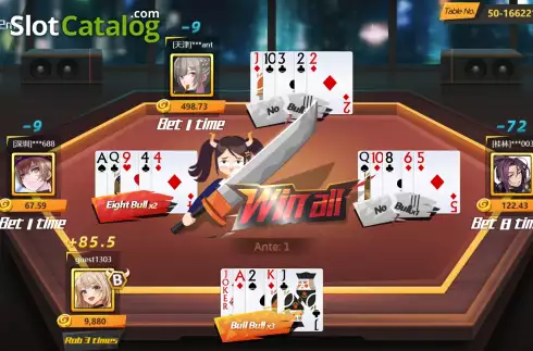 Скрин6. Crazy Six Cards Bull KX слот