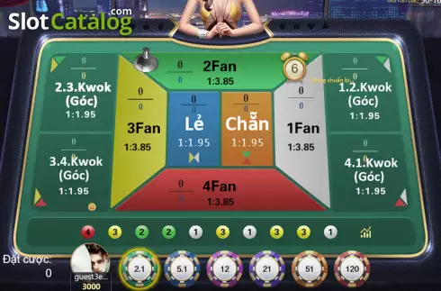 Скрин3. Fan Tan (Openbox Gaming) слот