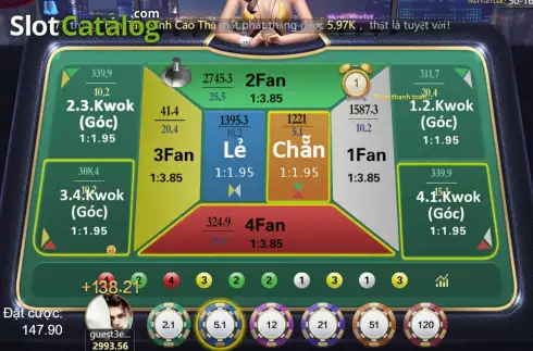 Скрин7. Fan Tan (Openbox Gaming) слот