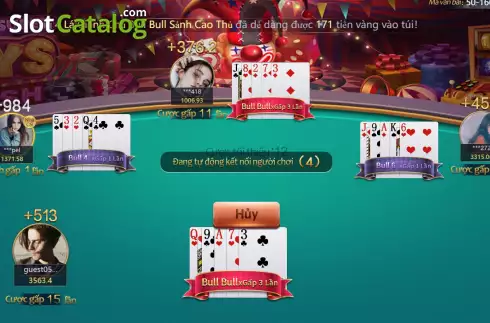 Скрин6. Four Cards Bull V8 слот
