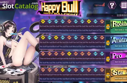 Скрин2. Happy Bull слот