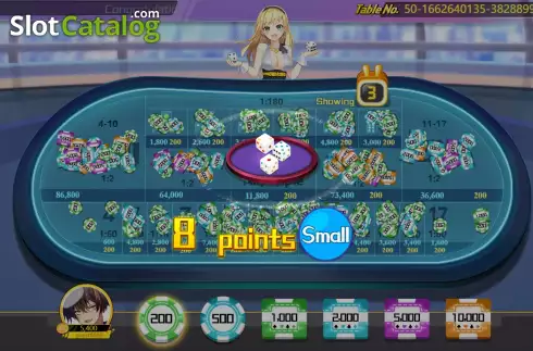 Скрин3. Hundred Sic Bo KX слот