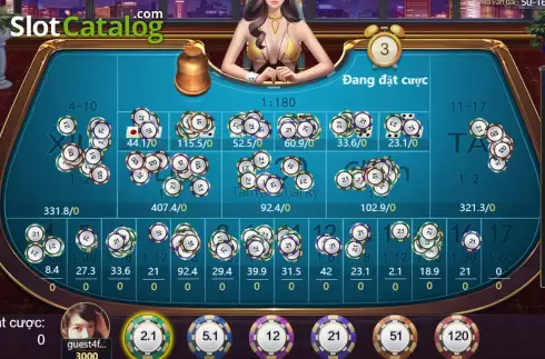 Скрин3. Hundred Sic Bo V8 слот
