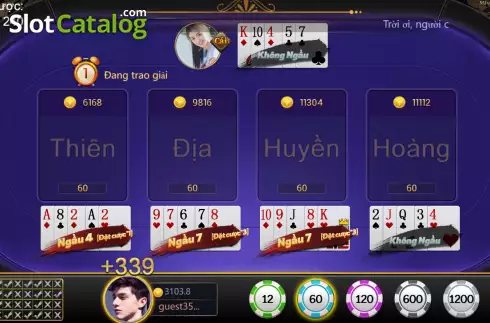 Скрин8. Hundreds person of Bull V8 слот