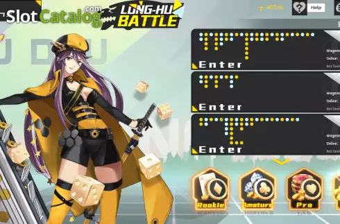Скрин2. Long-Hu Battle слот