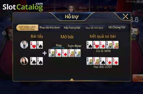 Скрин5. Texas Hold’em KX слот