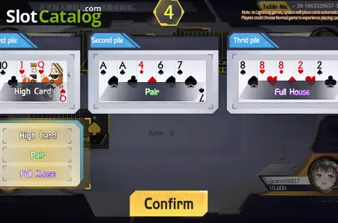 Скрин2. Thirteen Cards KX слот