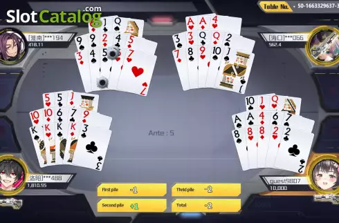 Скрин3. Thirteen Cards KX слот