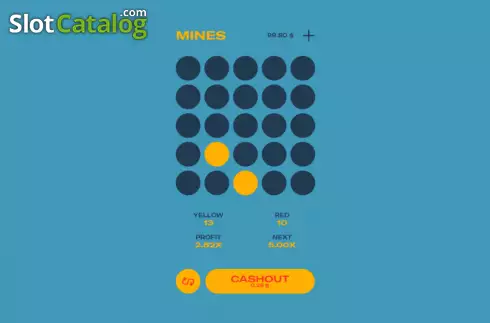 Скрин3. Mines (Orbital Gaming) слот