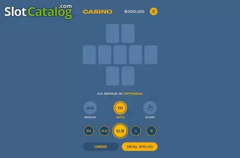 Скрин2. Casino Hold’em слот