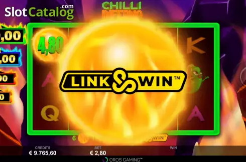 Скрин8. Chilli Inferno слот