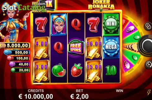 Скрин3. Joker Bonanza Cash Spree слот
