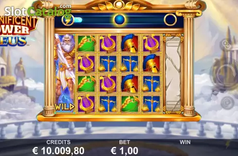 Скрин5. Magnificent Power Zeus слот