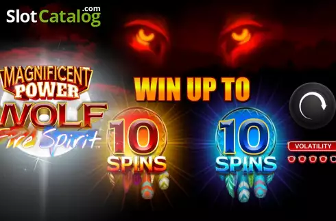 Скрин2. Magnificent Power Wolf Fire Spirit слот