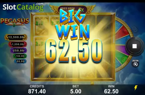 Скрин8. Pegasus Cash Spree слот