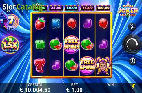 Скрин5. Premier Joker Cash Spree слот