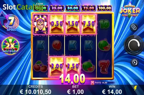 Скрин6. Premier Joker Cash Spree слот