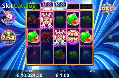 Скрин7. Premier Joker Cash Spree слот