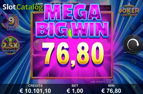 Скрин8. Premier Joker Cash Spree слот