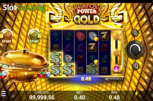 Скрин4. Magnificent Power Gold слот