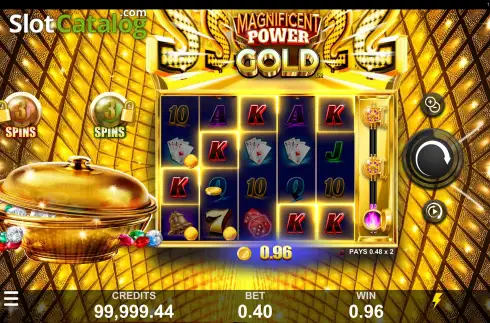Скрин5. Magnificent Power Gold слот