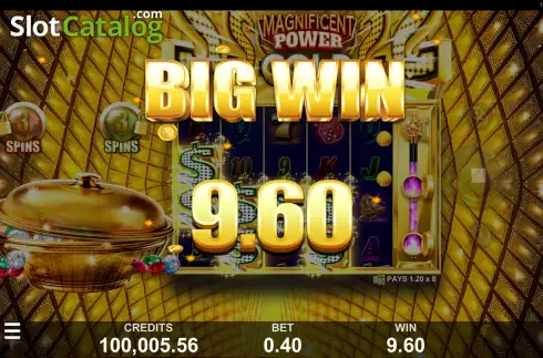 Скрин6. Magnificent Power Gold слот