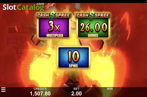 Скрин7. Cash Spree Phoenix слот