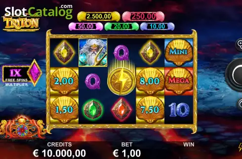 Скрин2. Cash Spree Triton слот