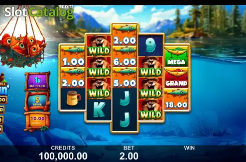 Скрин2. Cash Spree Fishin' слот