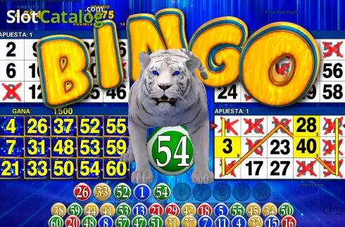 Скрин3. White Tiger Bingo слот