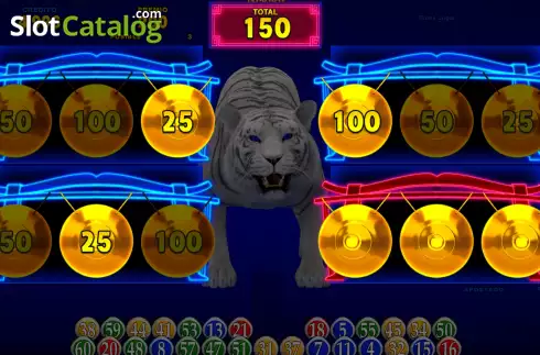 Скрин4. White Tiger Bingo слот