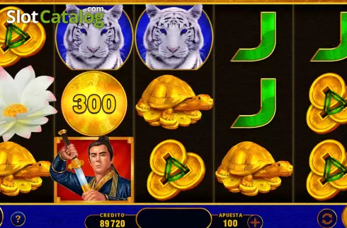 Скрин2. White Tiger (Ortiz Gaming) слот