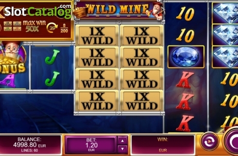Скрин2. Wild Mine слот