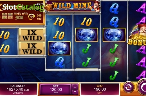 Скрин3. Wild Mine слот