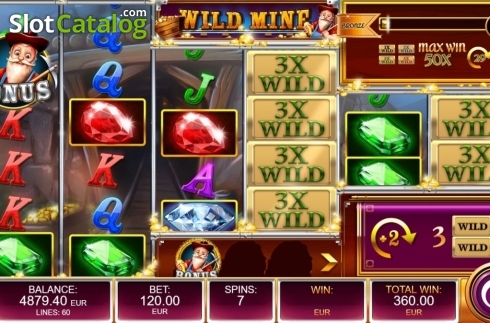 Скрин5. Wild Mine слот
