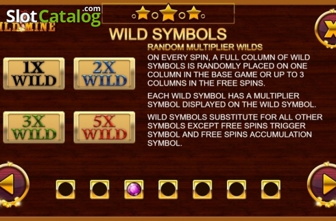 Скрин9. Wild Mine слот