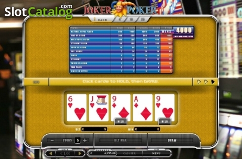 Скрин3. Joker Poker (Oryx) слот